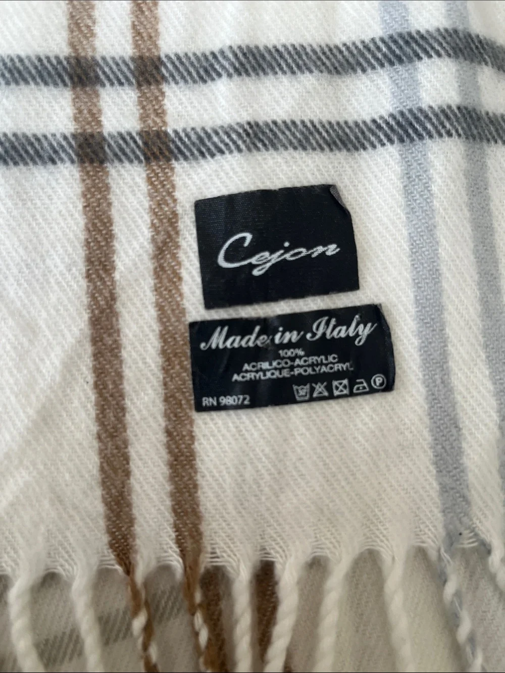 Cejon lightweight plaid
